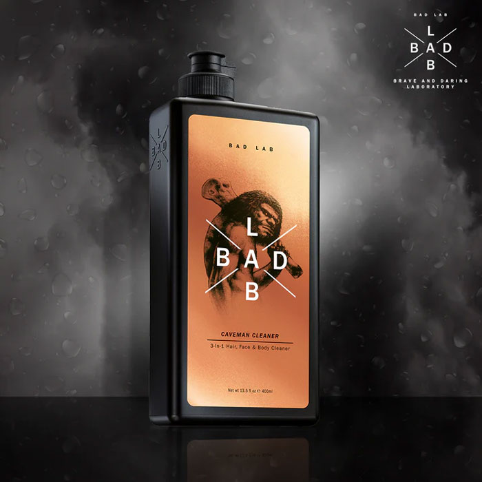 BAD LAB Caveman Cleaner 3-in-1 product bottle